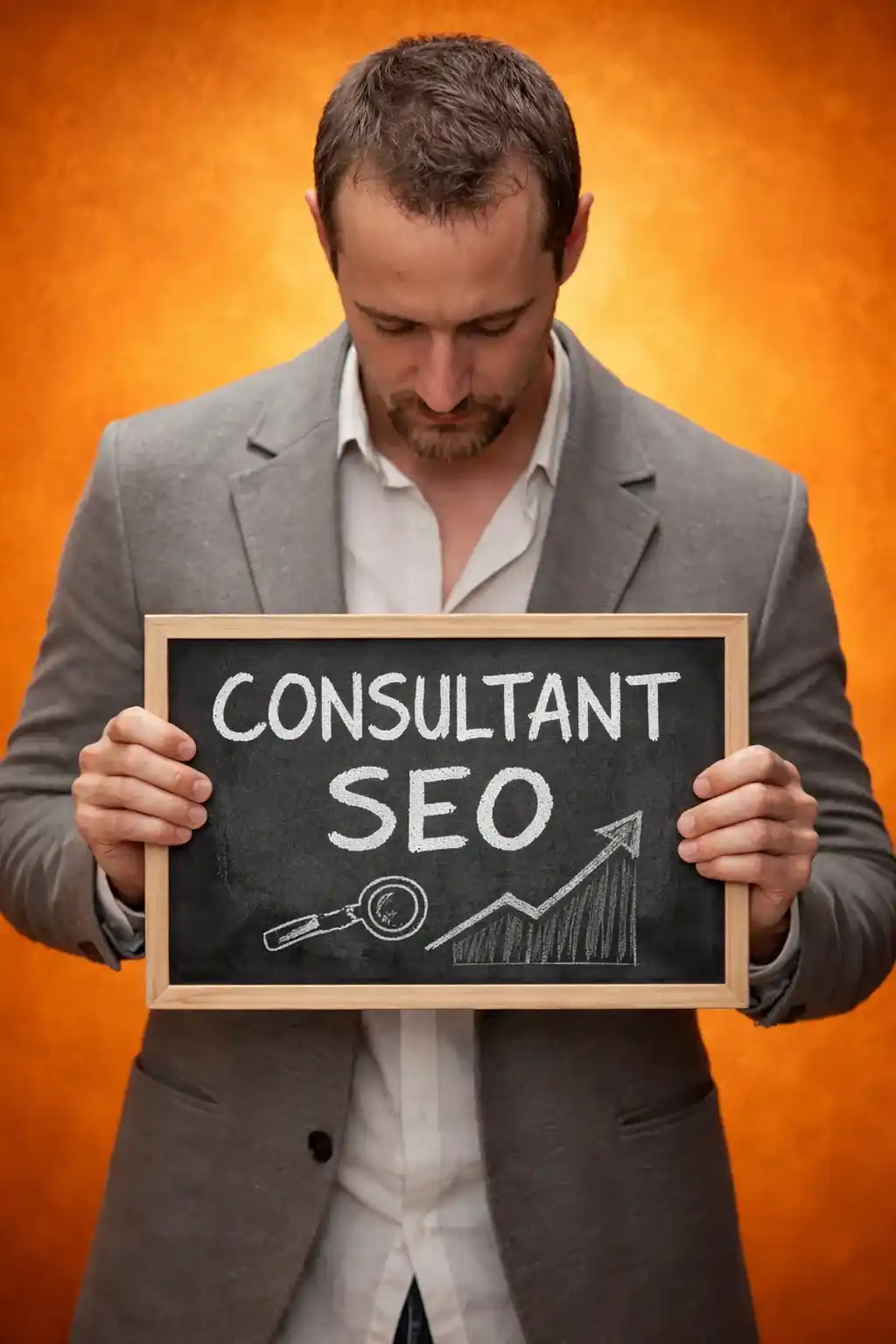 Consultant SEO Nicolas Peter présentant son expertise en référencement naturel