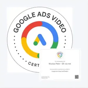Certification Google Ads Vidéo de Nicolas Peter